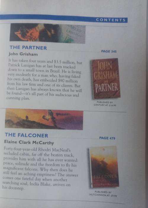 Reader`s digest select edition: Airframe, Birds of prey, The partner