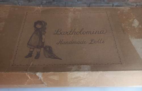 Vintage and rare Bartholomina handmade doll