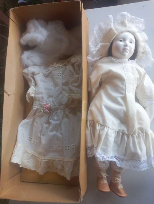 Vintage and rare Bartholomina handmade doll