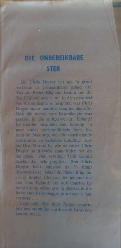 Die onbereikbare ster deur Nan Henning