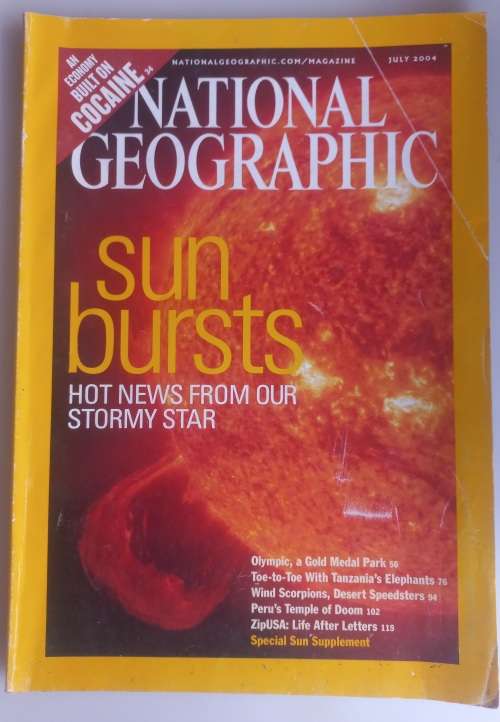 National geographic magazine July 2004
