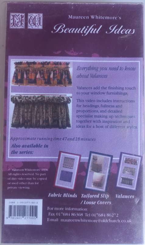 Maureen Whitemore`s beautiful ideas VHS