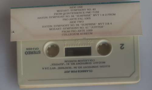 Classics for joy tape