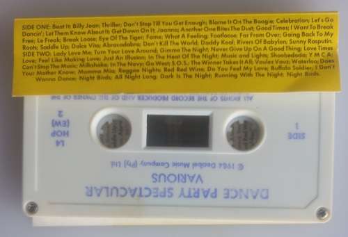 Dance party spectacular tape