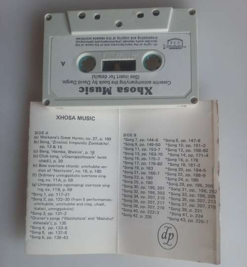 Xhosa music by David Dargie tape