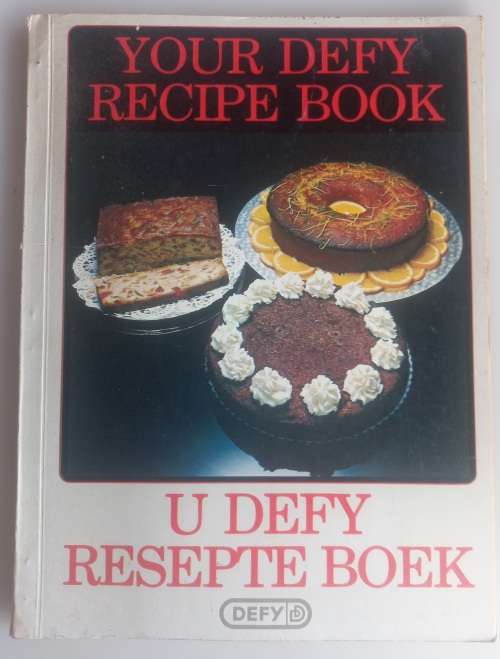 Your Defy recipe book/U Defy resepte boek