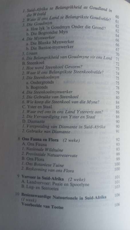 Aardrykskunde dink- en leerboekies standerd 3
