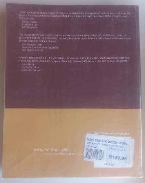 Corporate communication