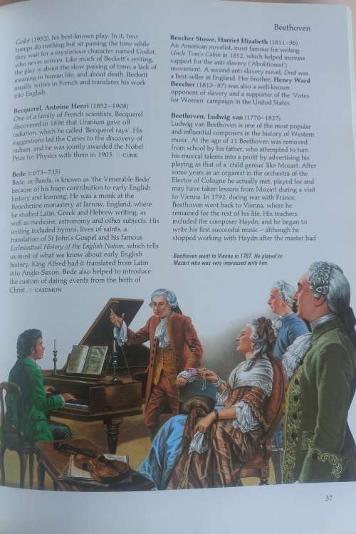 The illustrated biographical dictionary