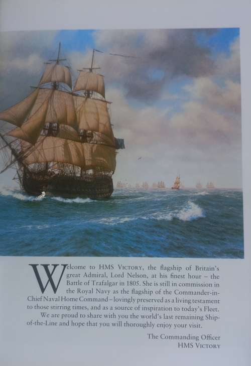 HMS Victory souvenir guidebook
