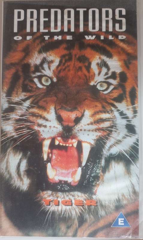 Predators of the wild: Tiger VHS