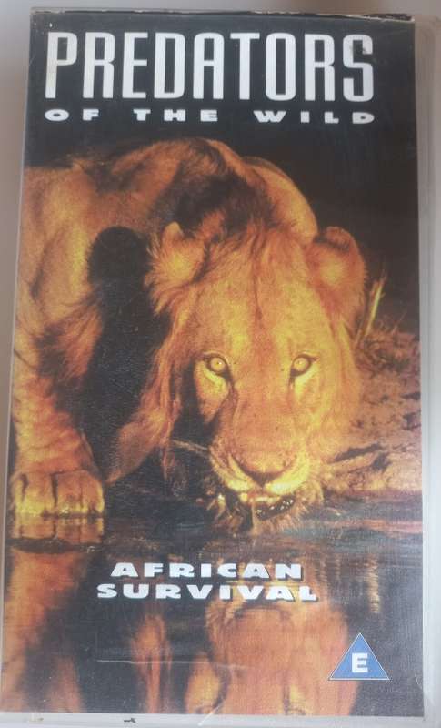Predators of the wild: African survival VHS