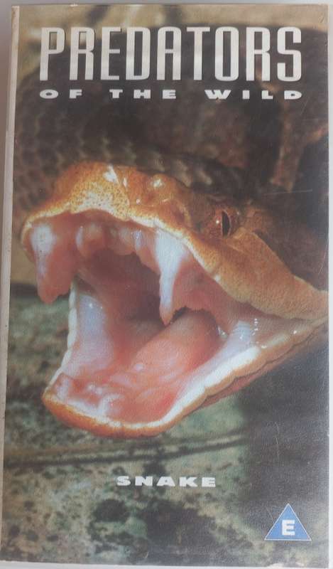 Predators of the wild: Snake VHS