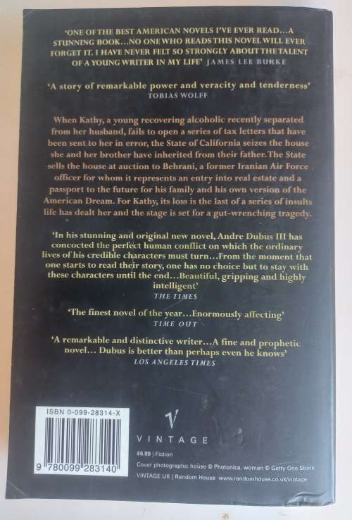 House of sand and fog by Andre Dubus III