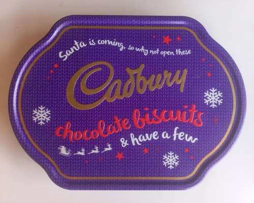 Cadbury tin