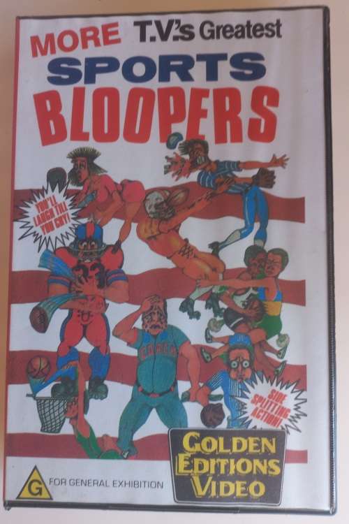 More sports bloopers VHS