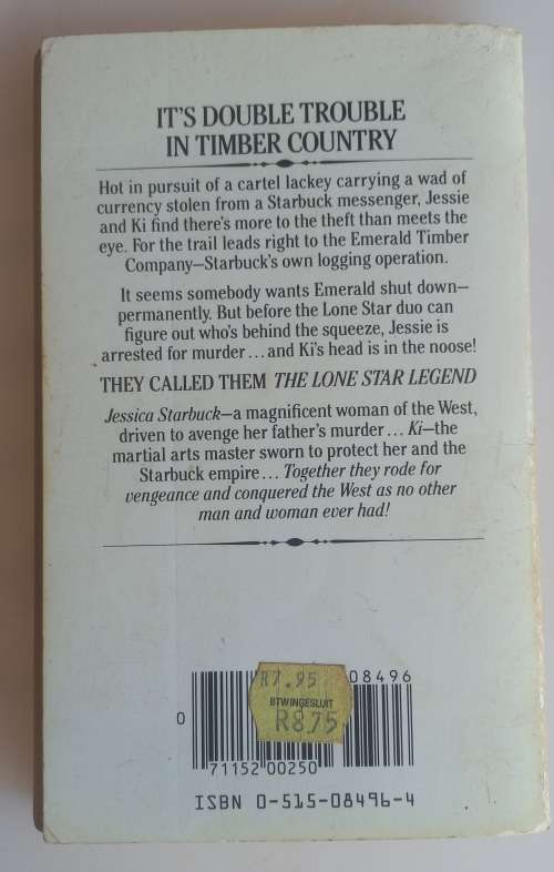 And the Timberland terror by Wesley Ellis (Lone Star no 43)