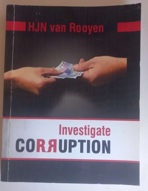 Investigate corruption by HJN van Rooyen