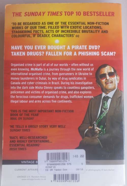 McMafia, seriously organised crime by Misha Glenny