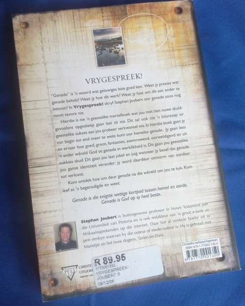 Vrygespreek deur Stephan Joubert