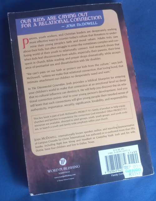 The disconnected generation by Josh McDowell
