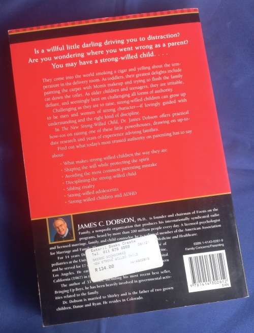 The new strongwilled child by dr James Dobson