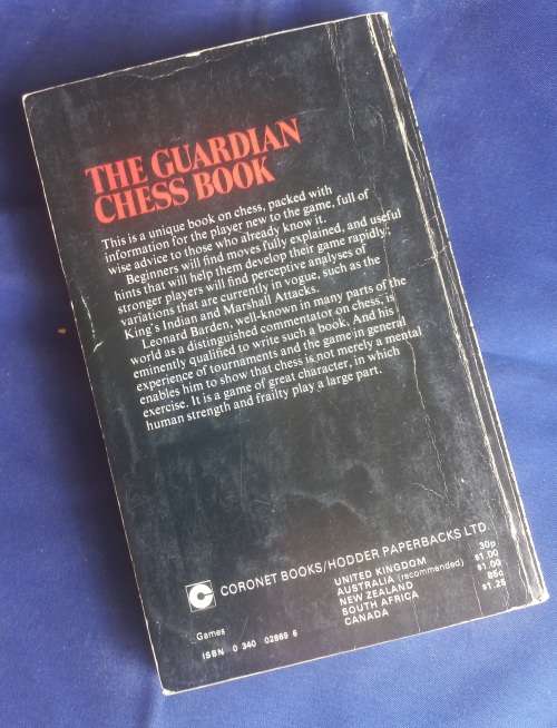 The guardian chess book by Leonard Barden