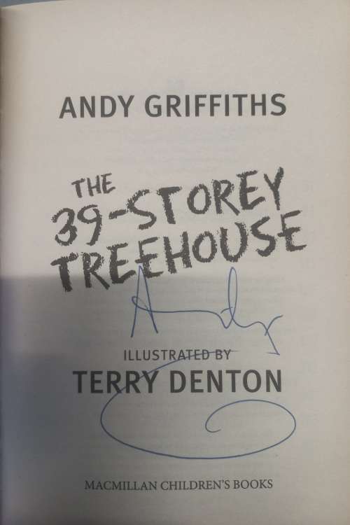 The 39-storey treehouse by Andy Griffiths *signed by author*