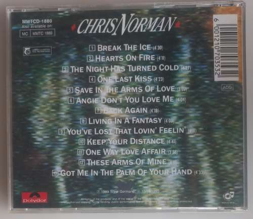 Chris Norman - Break the ice cd