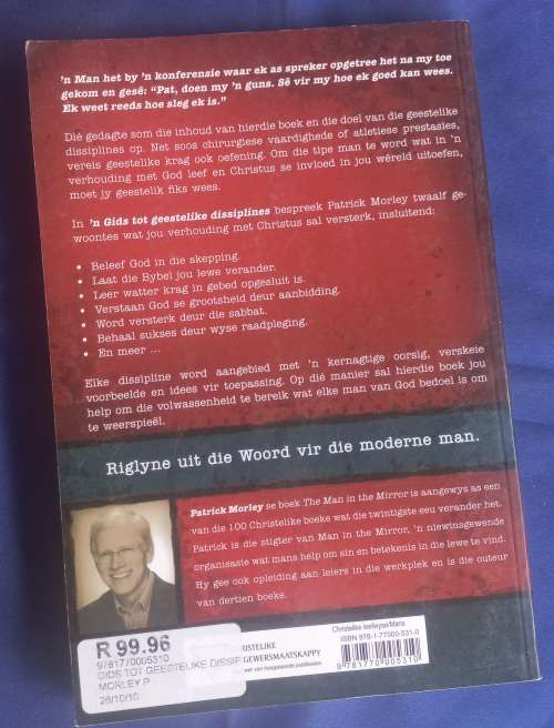 `n Gids tot geestelike dissiplines deur Patrick Morley