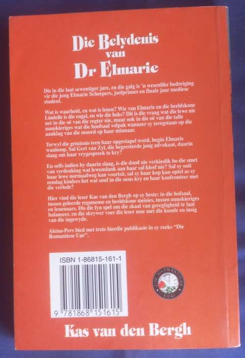 Die belydenis van dr Elmarie deur Kas van den Bergh