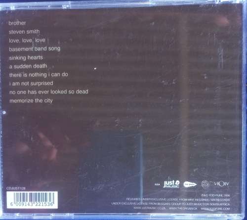 The Organ - Grab that gun cd