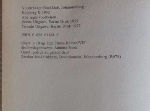 Die tollenaar deur FA Venter