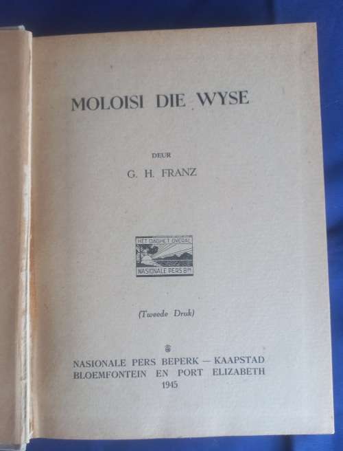 Moloisi die wyse deur GH Franz