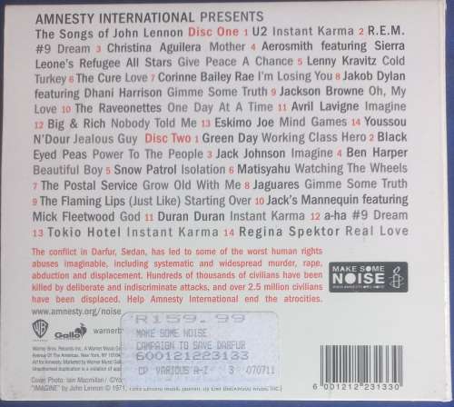 Make some noise - The amnesty international campaign to save Darfur 2cd