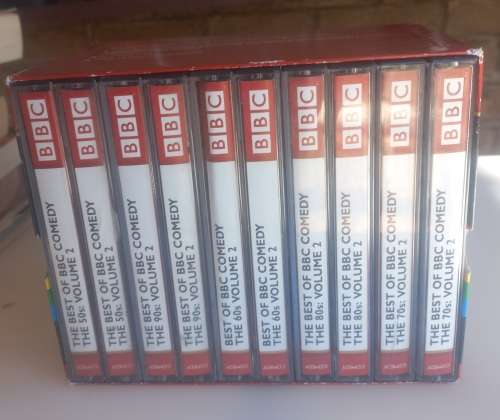 The best of BBC comedy box set on tape