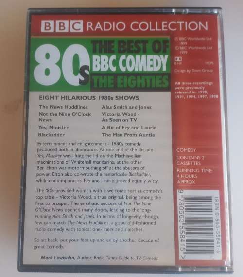 BBC Comedy, the best of the 80s on tape