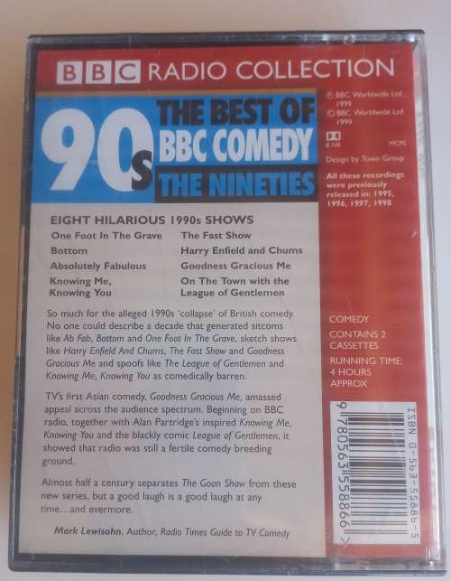 BBC Comedy, the best of the 90s on tape