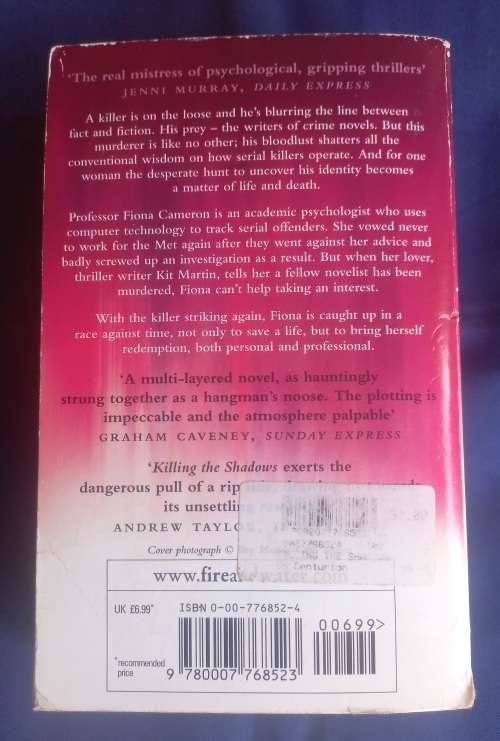 Killing the shadows by Val McDermid