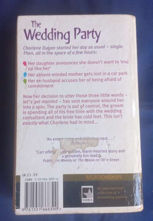 The wedding party by Robyn Carr