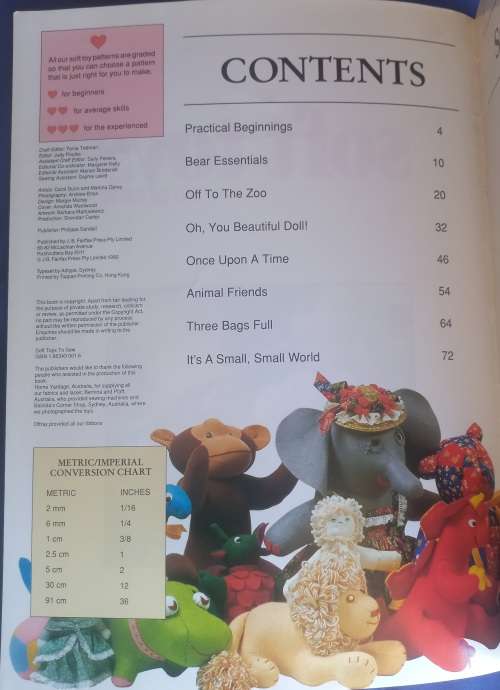 Soft toys to sew