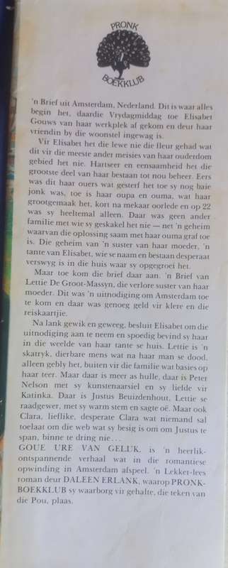 Goue ure van geluk deur Daleen Erlank