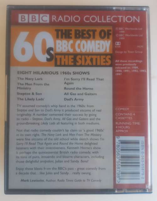 BBC Comedy, the best of the 60s on tape