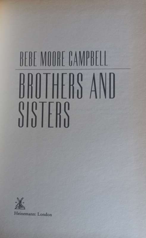Brothers & sisters by Bebe Moore Campbell