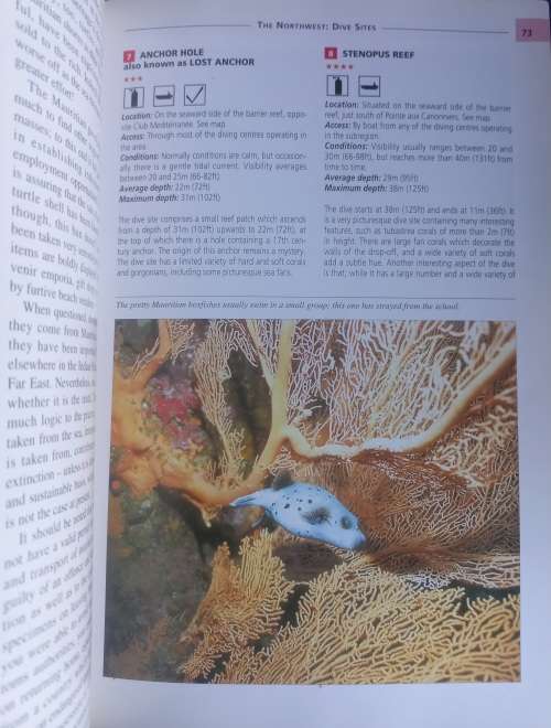 The dive sites of Mauritius