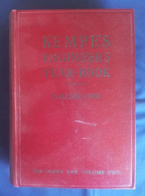 Kempe`s engineer`s yearbook 1958