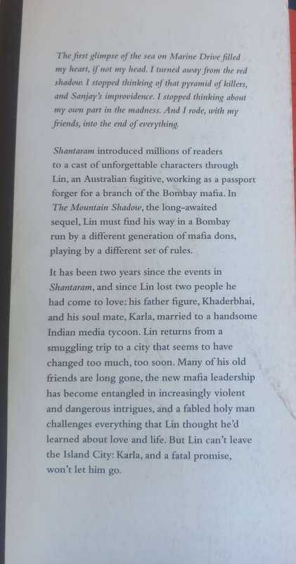 The mountain shadow by Gregory David Roberts