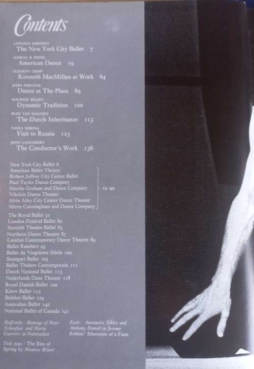 Ballet & modern dance