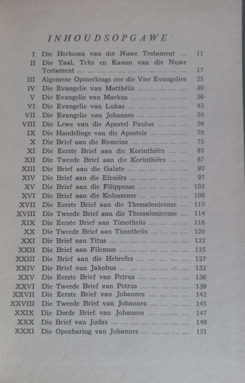 Handboek en beknopte inleiding op die Nuwe Testament deur ds FJ Berning Malan