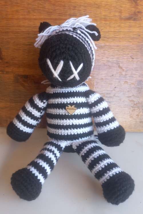 Zebra rare bear